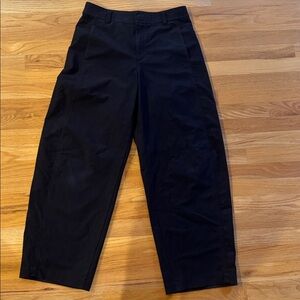 Uniqlo Black Barrel Pants